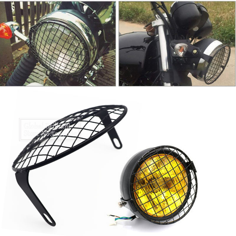 Xtreme Mountain Biking - Universele 7Inch Retro Stijl Motorfiets Koplamp