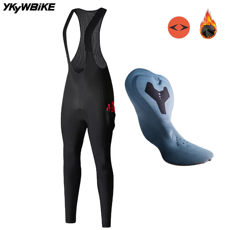 Mountain Biking Pants Women - YKYWBIKE Vrouwen Winter Fietsen Bib Broek
