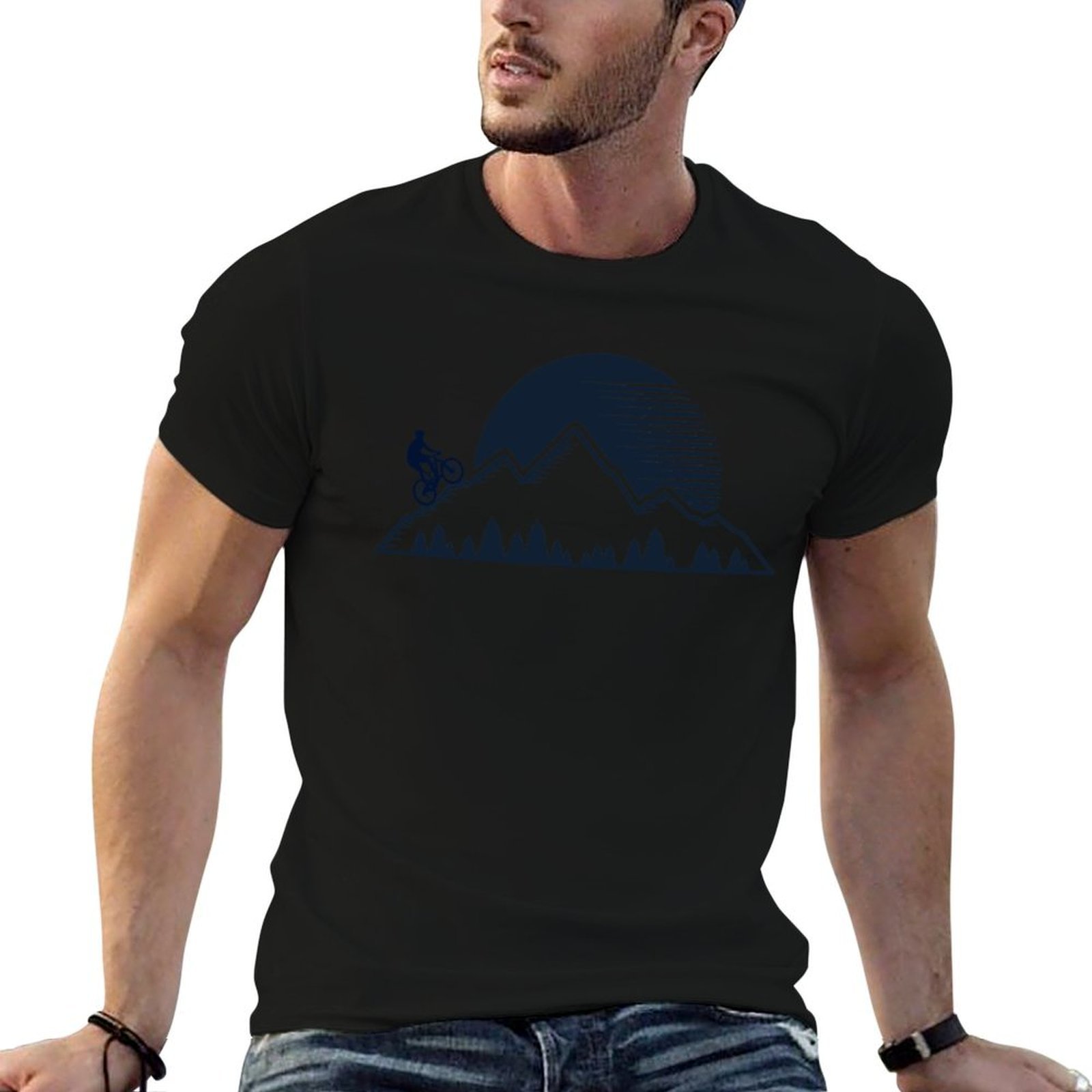 Mountain Biking Colorado - Vintage Mountainbike Colorado T-shirt Sneldrogend T-shirt