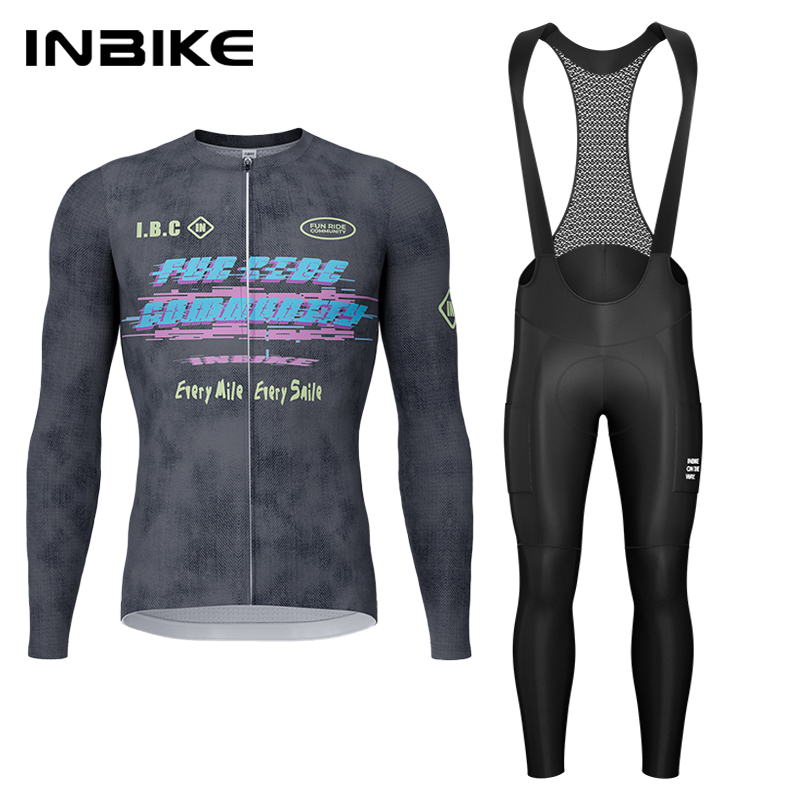 Mountain Biking Underwear - INBIKE Lente Herfst Fietsset Wielertrui met