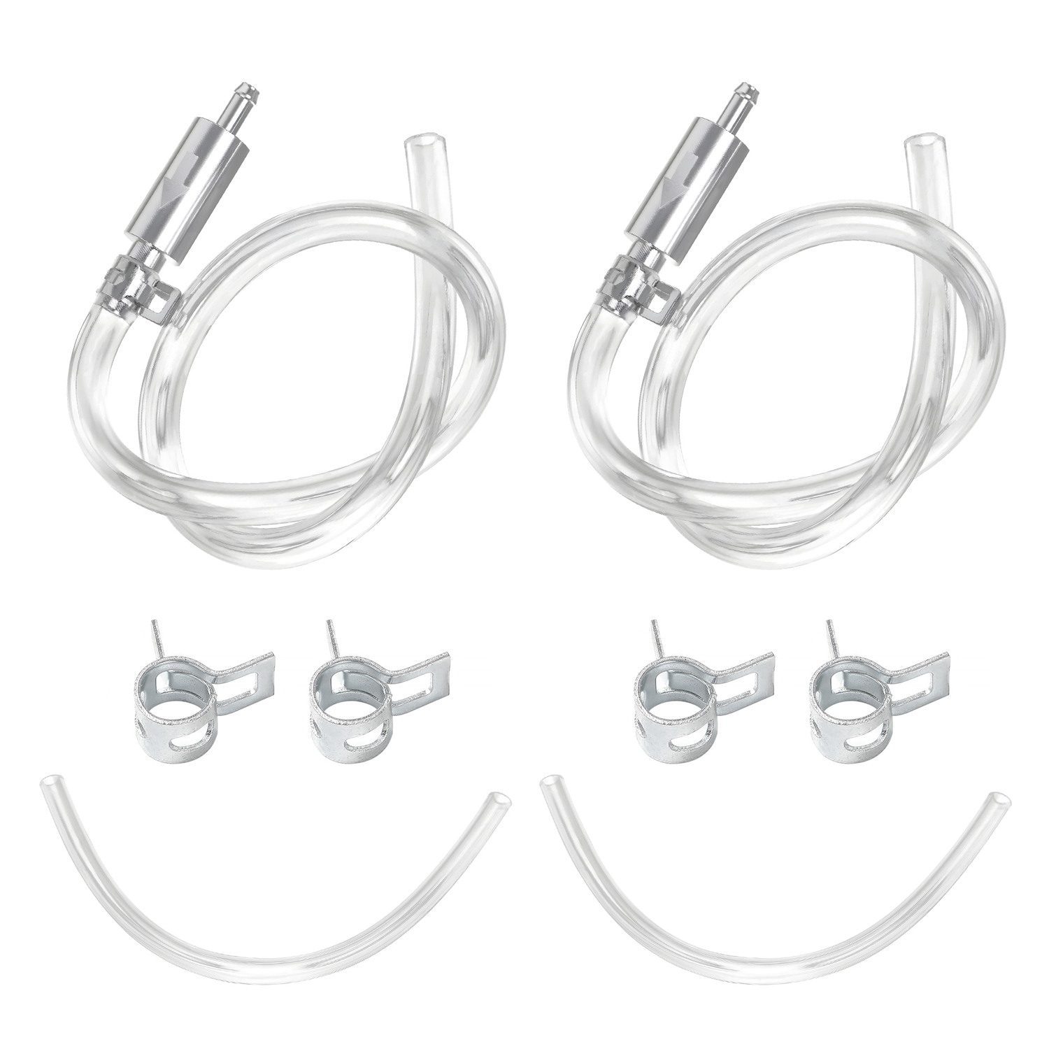 Hydraulic Brake Bleed - 2X remontluchtingslang, eenrichtingsklep ontluchtingsgereedschapset voor motorfietskoppeling,