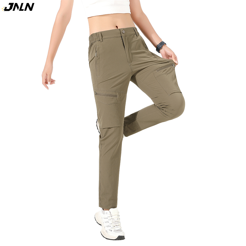 Mountain Biking Pants Women - JNLN Wandelbroek Dames 4-Way Stretch Waterdichte