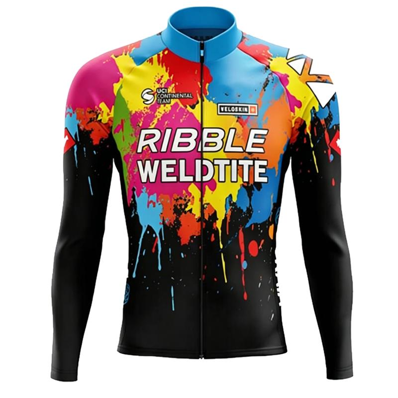 Mountain Biking New Jersey - Nieuwe lente herfst lange mouw sneldrogende