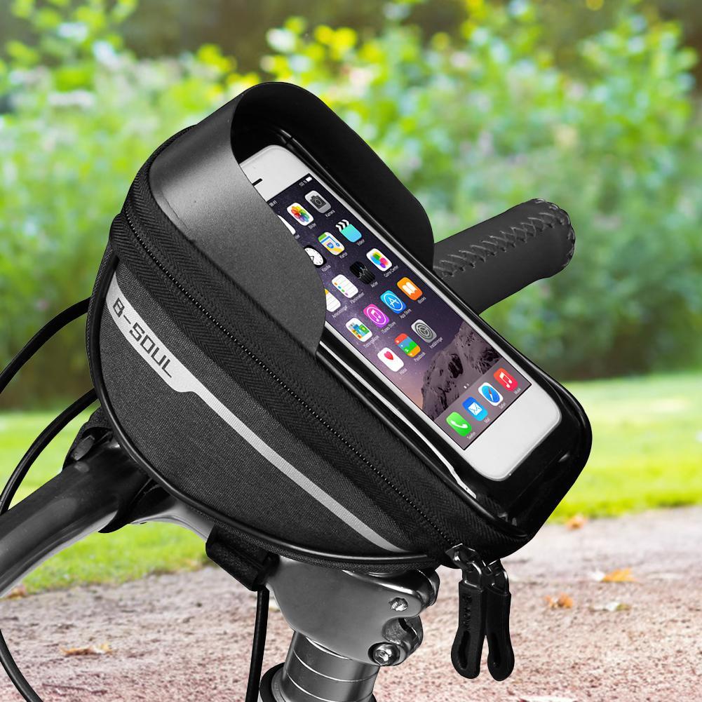 Mountain Biking Bag - Fiets voorzak met touchscreen voor telefoon,
