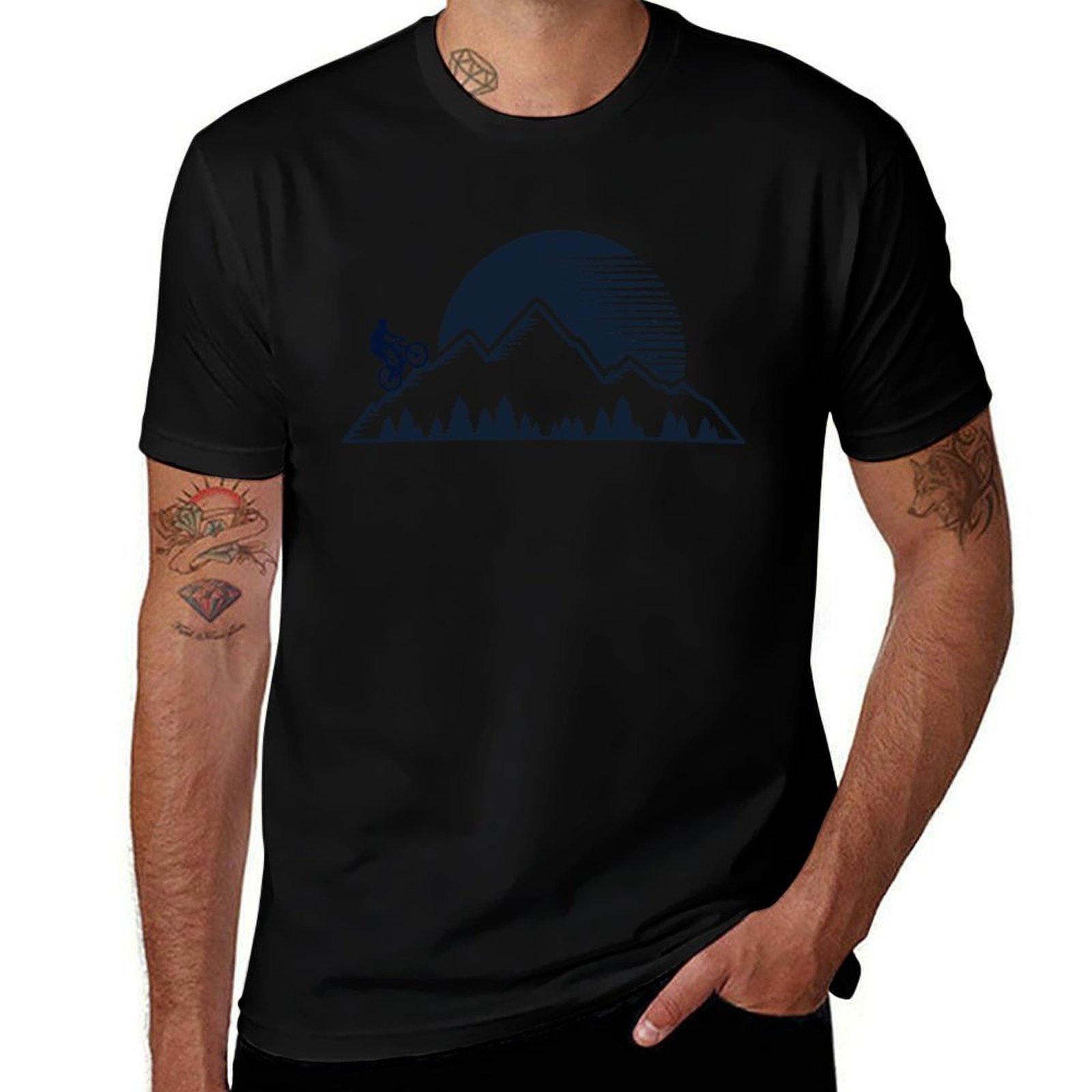 Mountain Biking Colorado - Vintage Mountainbike Colorado T-shirt Work Utility