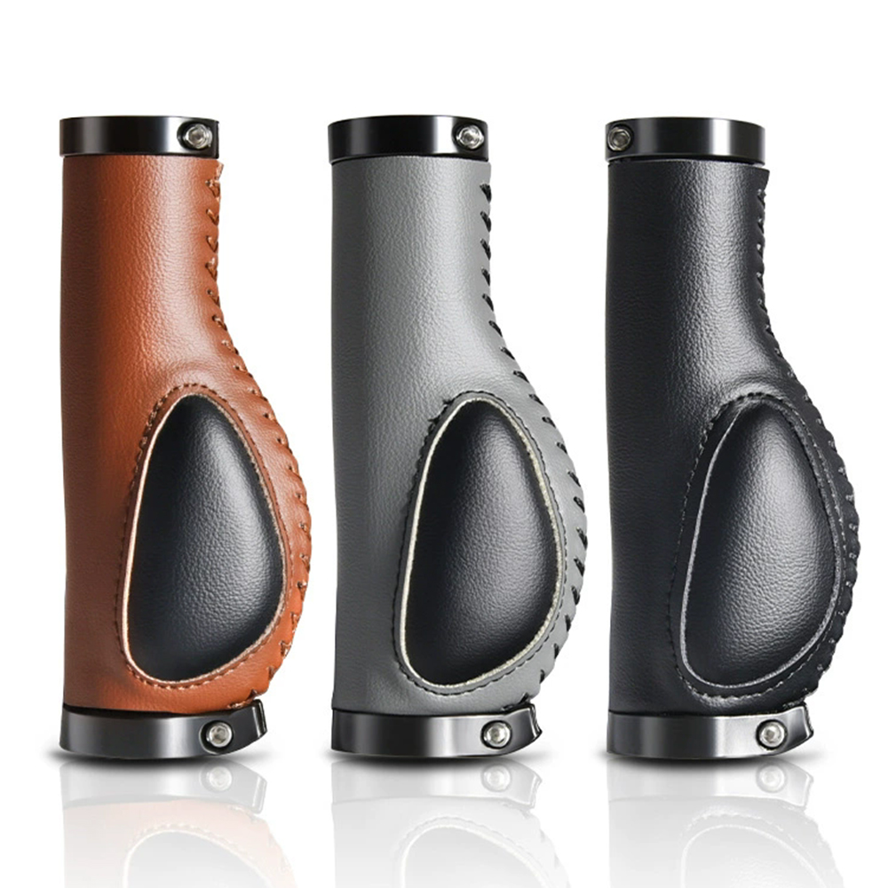 Leren fietsgrepen Vloeibare si - Mtb Grip Lock On recensie en prijs