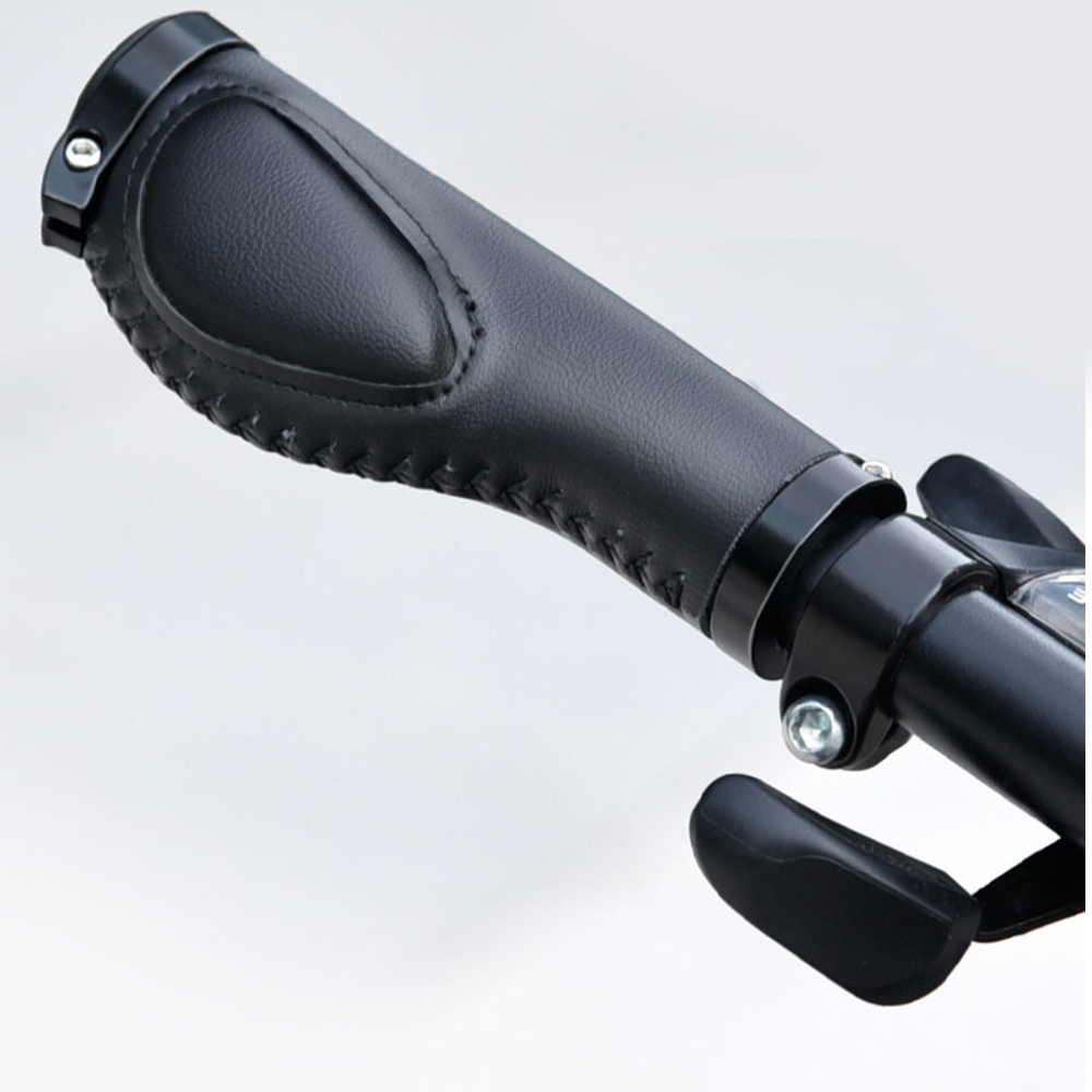 Leren fietsgrepen Vloeibare si - Mtb Grip Lock On recensie en prijs