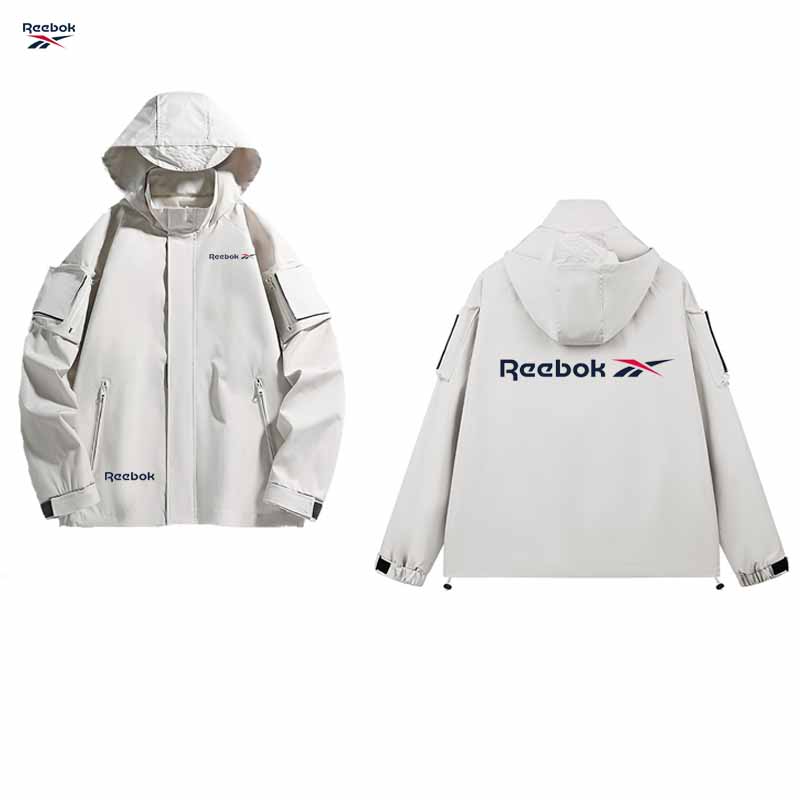 Reebok jack met capuchon en ri - Mountain Biking Rain Jacket recensie en prijs