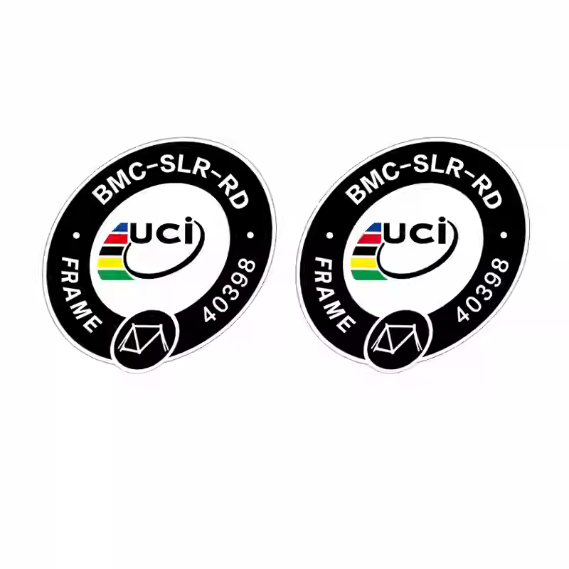 2x fietssticker voor UCi Frame - Mountain Biking Colorado recensie en prijs