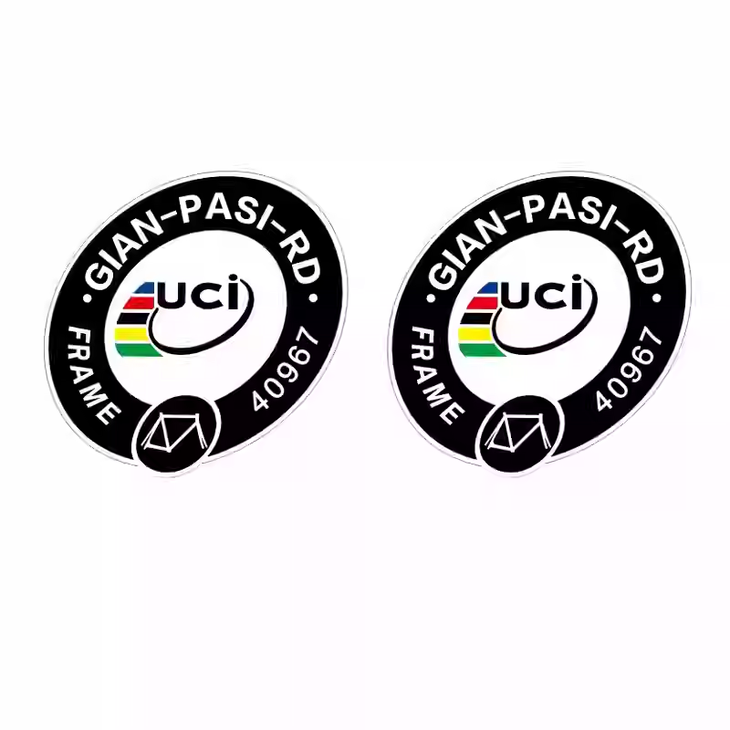 2x fietssticker voor UCi Frame - Mountain Biking Colorado recensie en prijs