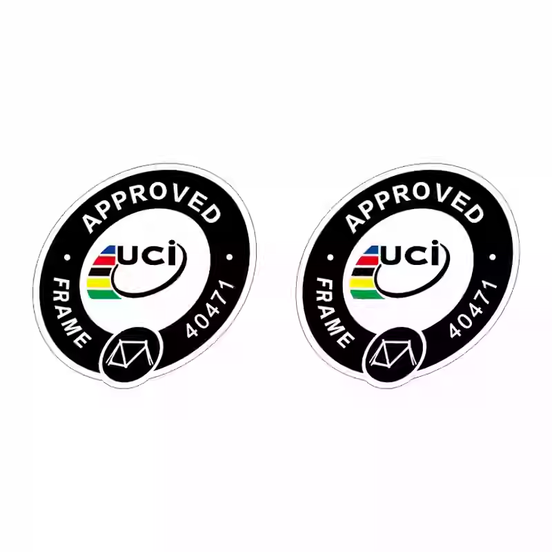 2x fietssticker voor UCi Frame - Mountain Biking Colorado recensie en prijs