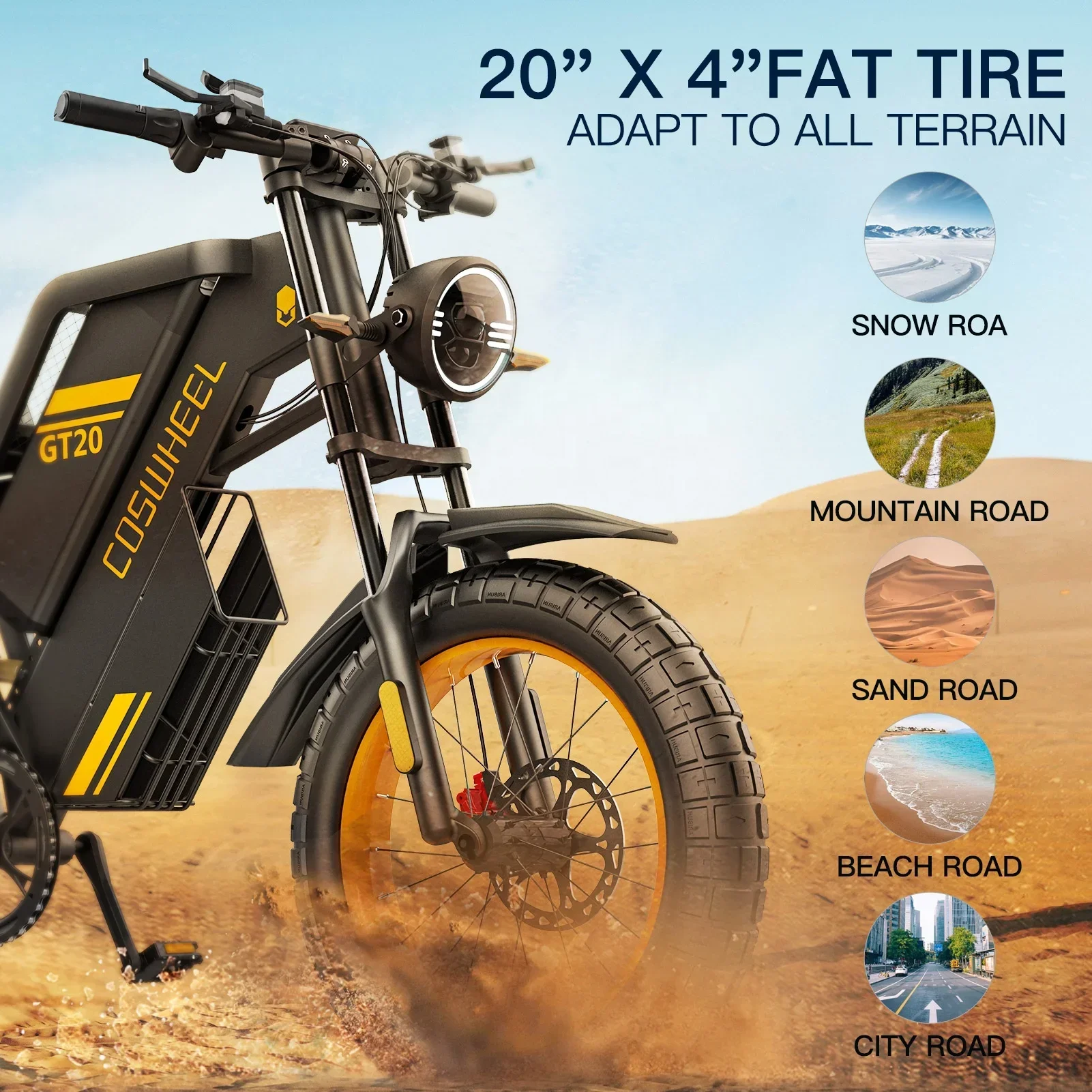 Coswheel GT20 Hoge snelheid vo - Mountain Biking Uk recensie en prijs