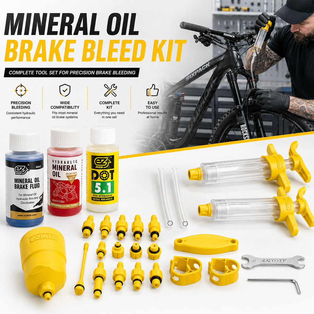 Fiets Rem Minerale Olie, Fiets - Hydraulic Brake Bleed recensie en prijs