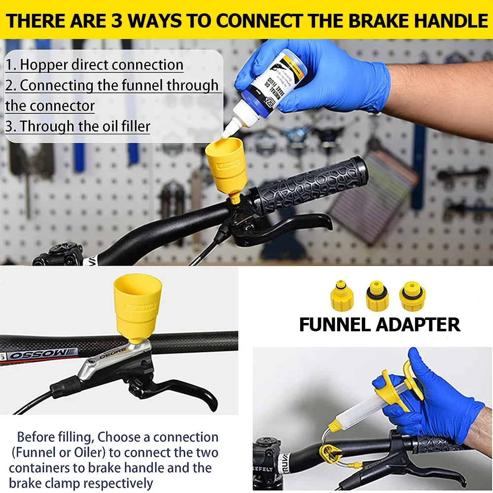 Fiets Rem Minerale Olie, Fiets - Hydraulic Brake Bleed recensie en prijs