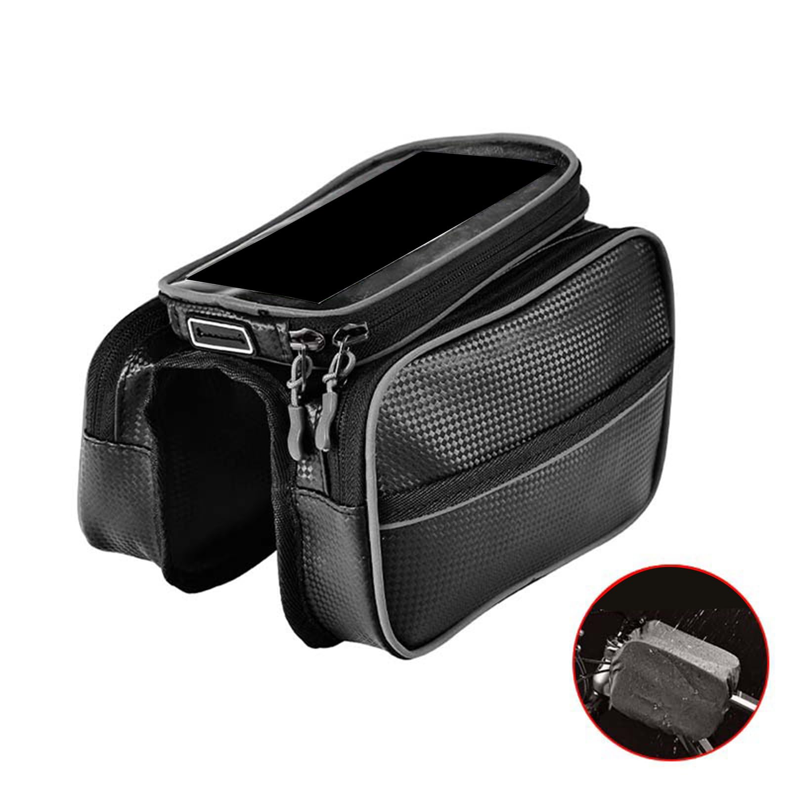 Fiets voorframe tas voor essen - Mountain Biking Essentials recensie en prijs