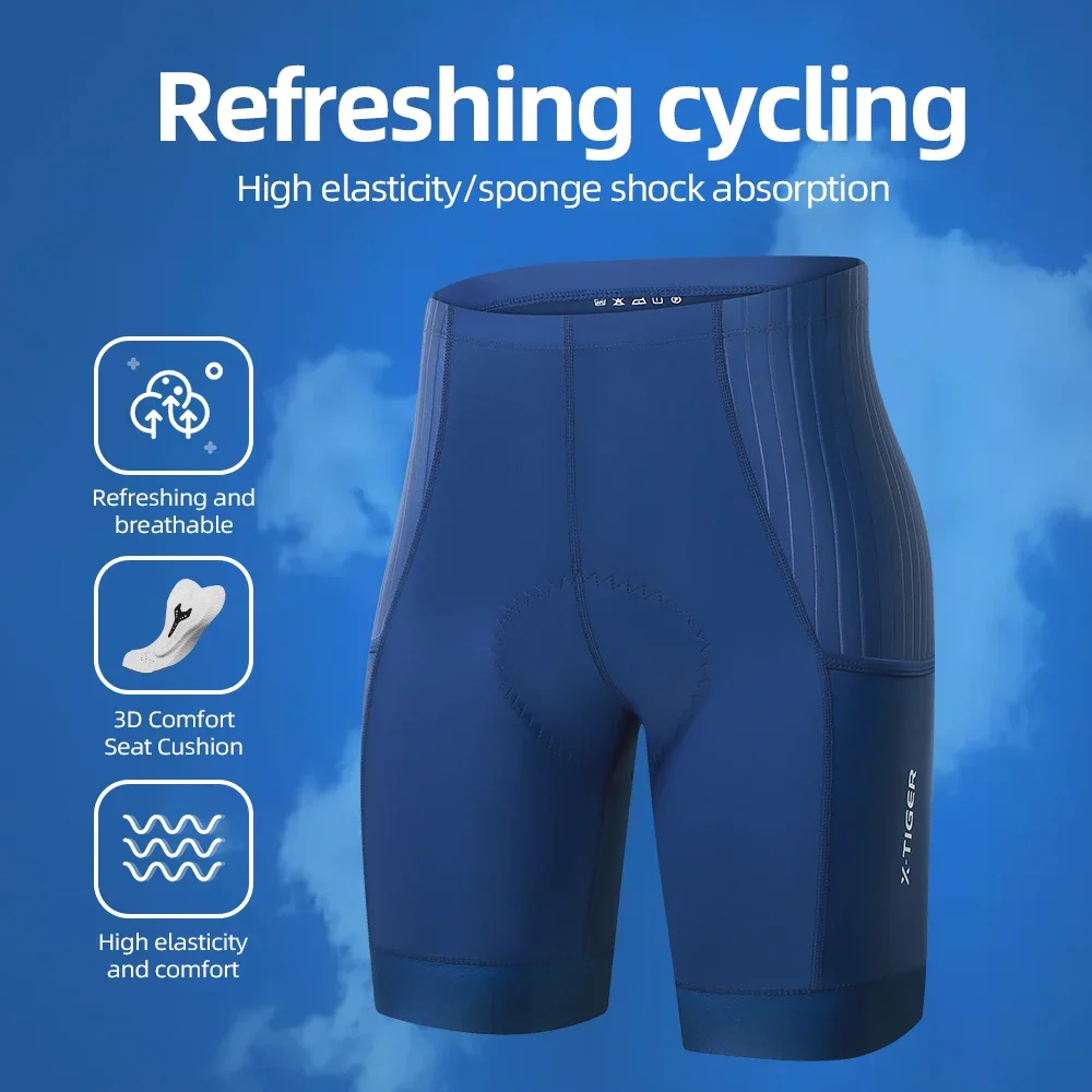 X-TIGER Damesfietsbroek Bib Sh - Mountain Biking Pants Women recensie en prijs