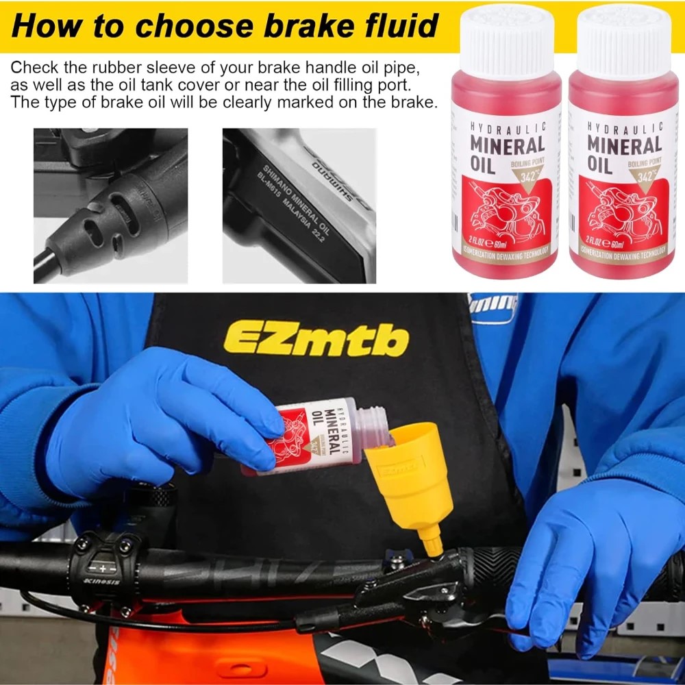 Fietsrem Minerale Olie Fiets H - Hydraulic Brake Bleed recensie en prijs