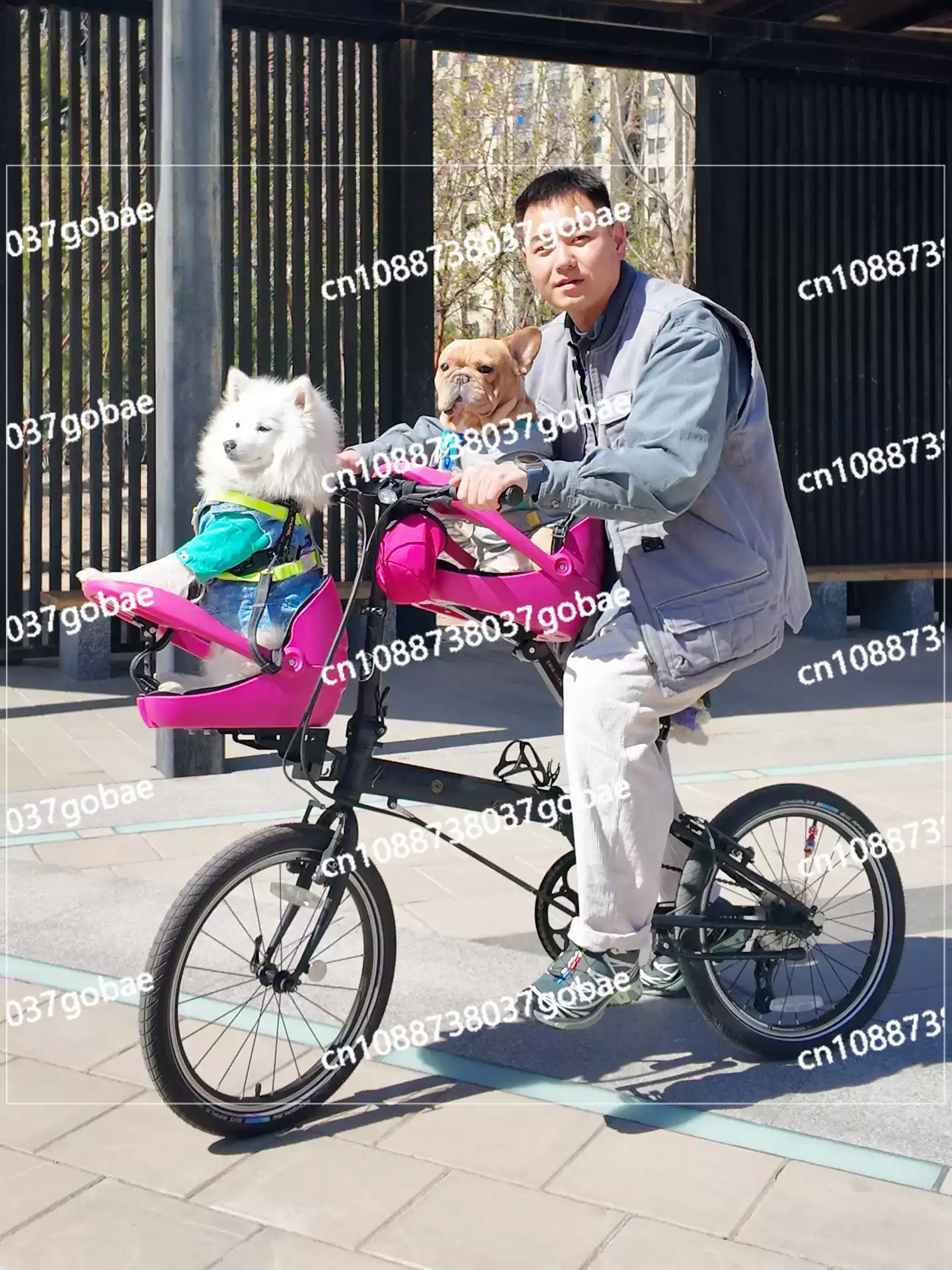 Geschikt voor vouwfietsen, mou - Mountain Biking With Dog recensie en prijs