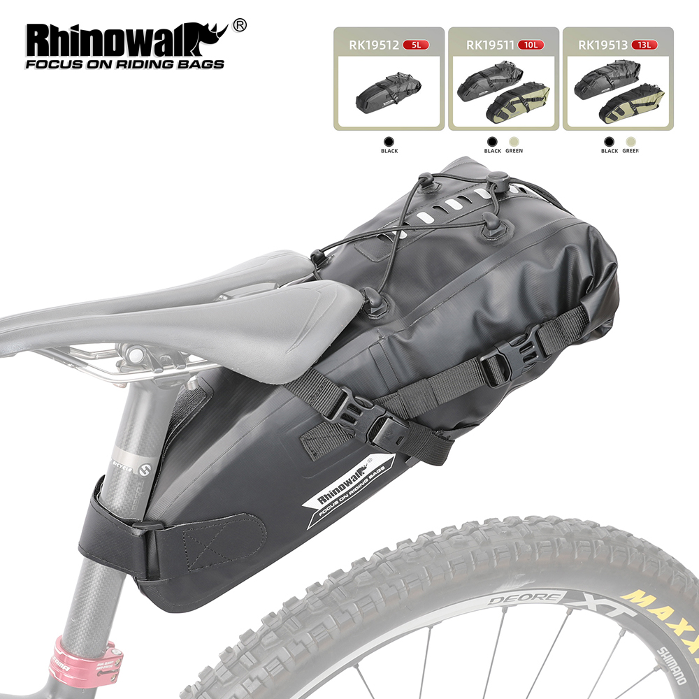 Rhinowalk Fietszadeltas 5L-13L - Mountain Biking Bag recensie en prijs