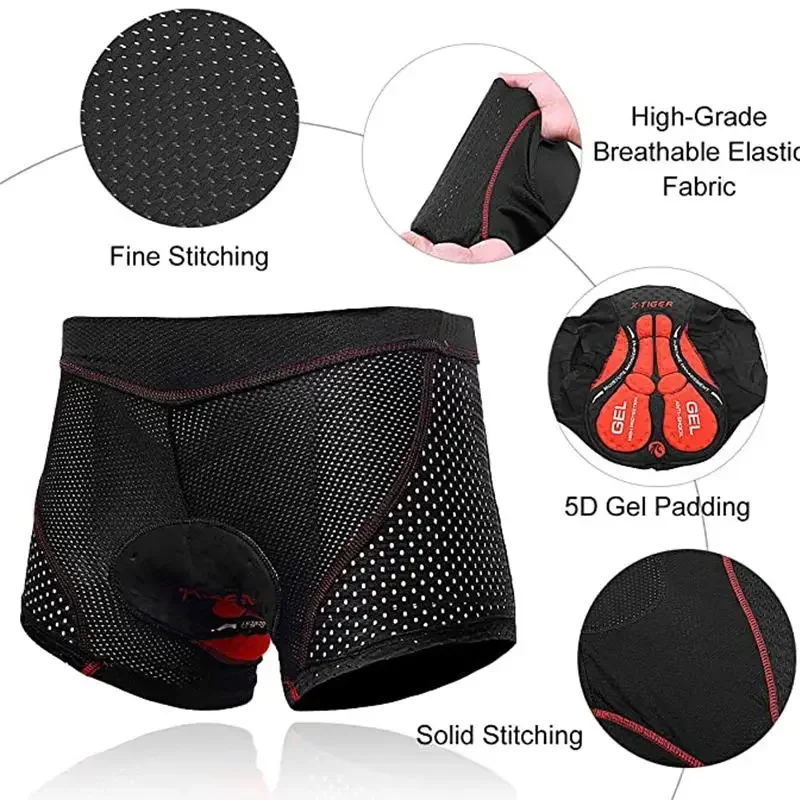 X-TIGER Heren Fietsondergoed S - Mountain Biking Underwear recensie en prijs