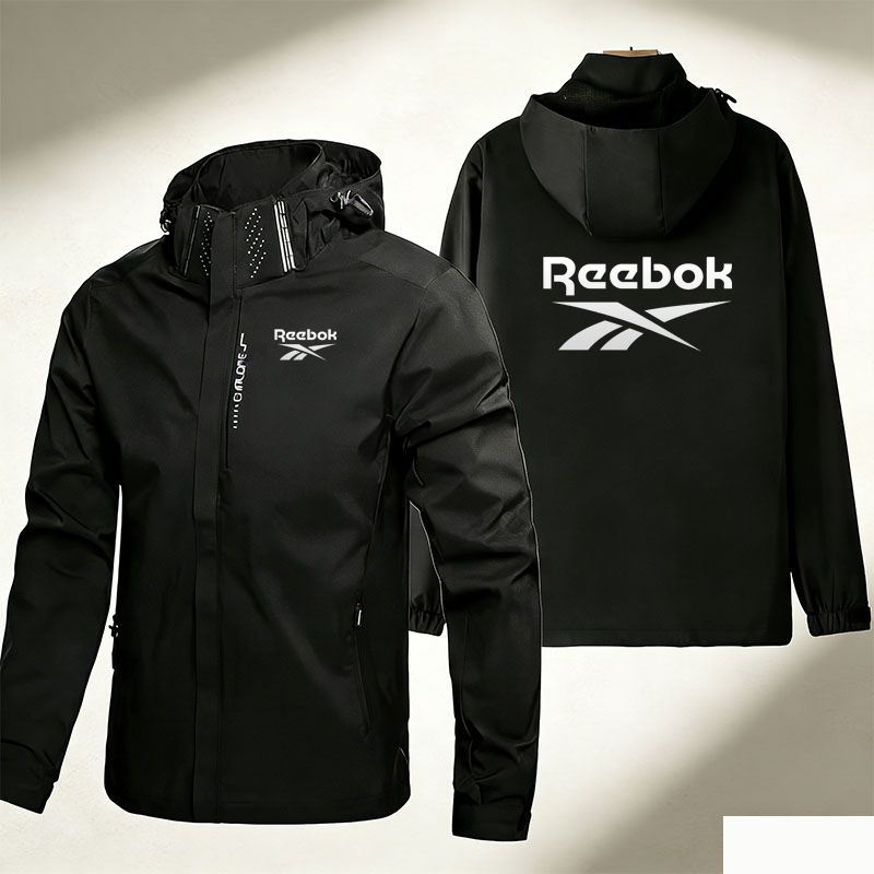 Reebok Logo waterdichte fietsj - Mountain Biking Rain Jacket recensie en prijs