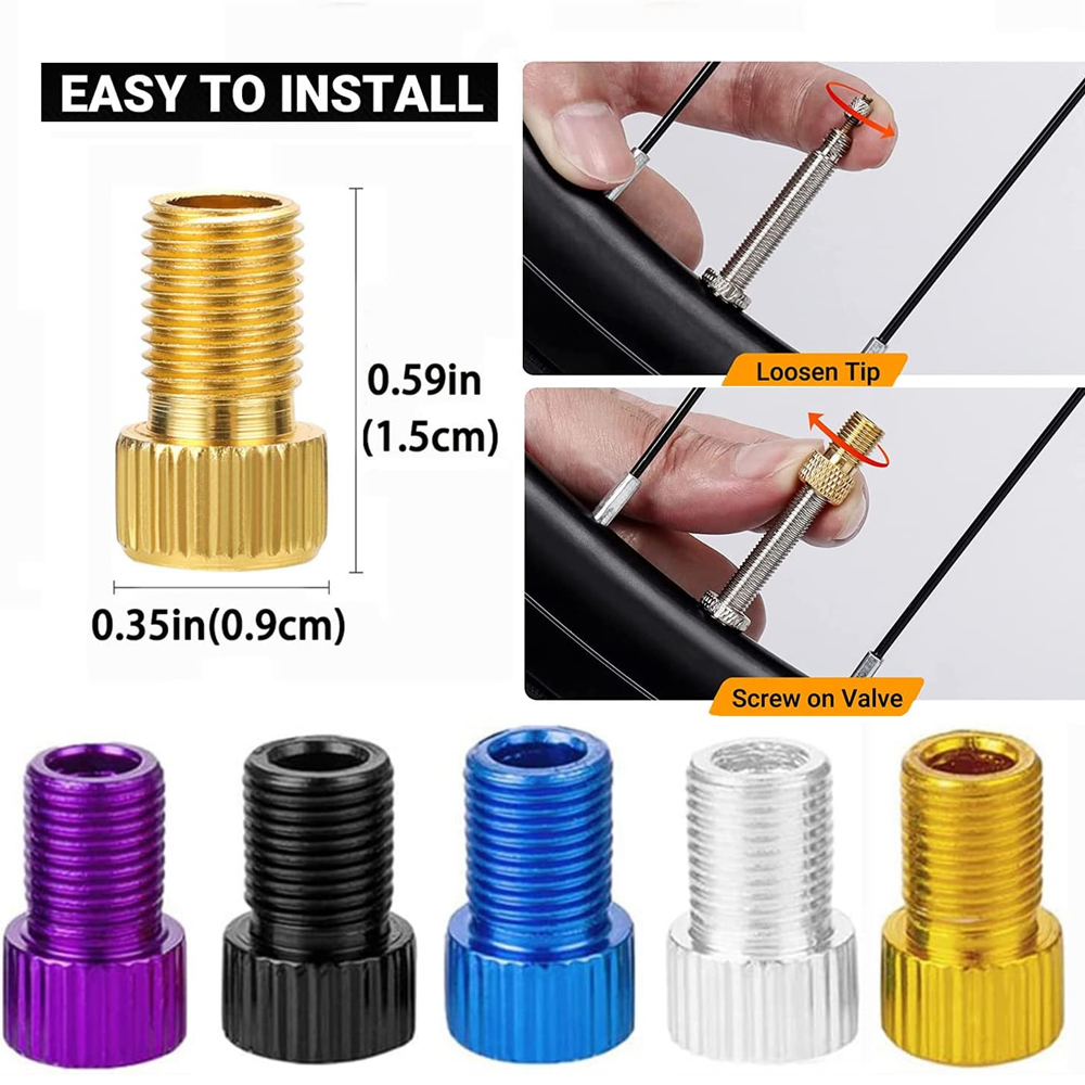 1Set Presa Ventiel Adapter, Fr - Mountain Biking Uk recensie en prijs