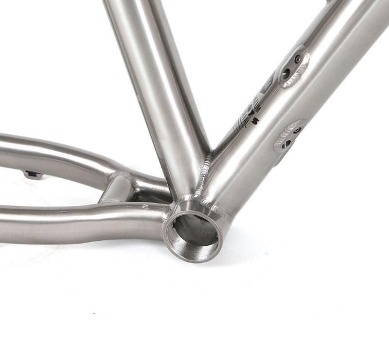 Titanium frame voor MTB-fiets, - Mountain Biking Uk recensie en prijs