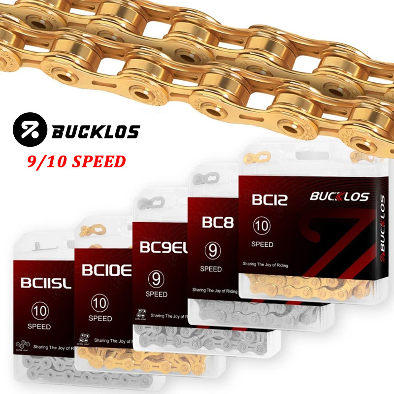 BUCKLOS Fietsketting 9v 10v Or - Mountain Biking Bc recensie en prijs