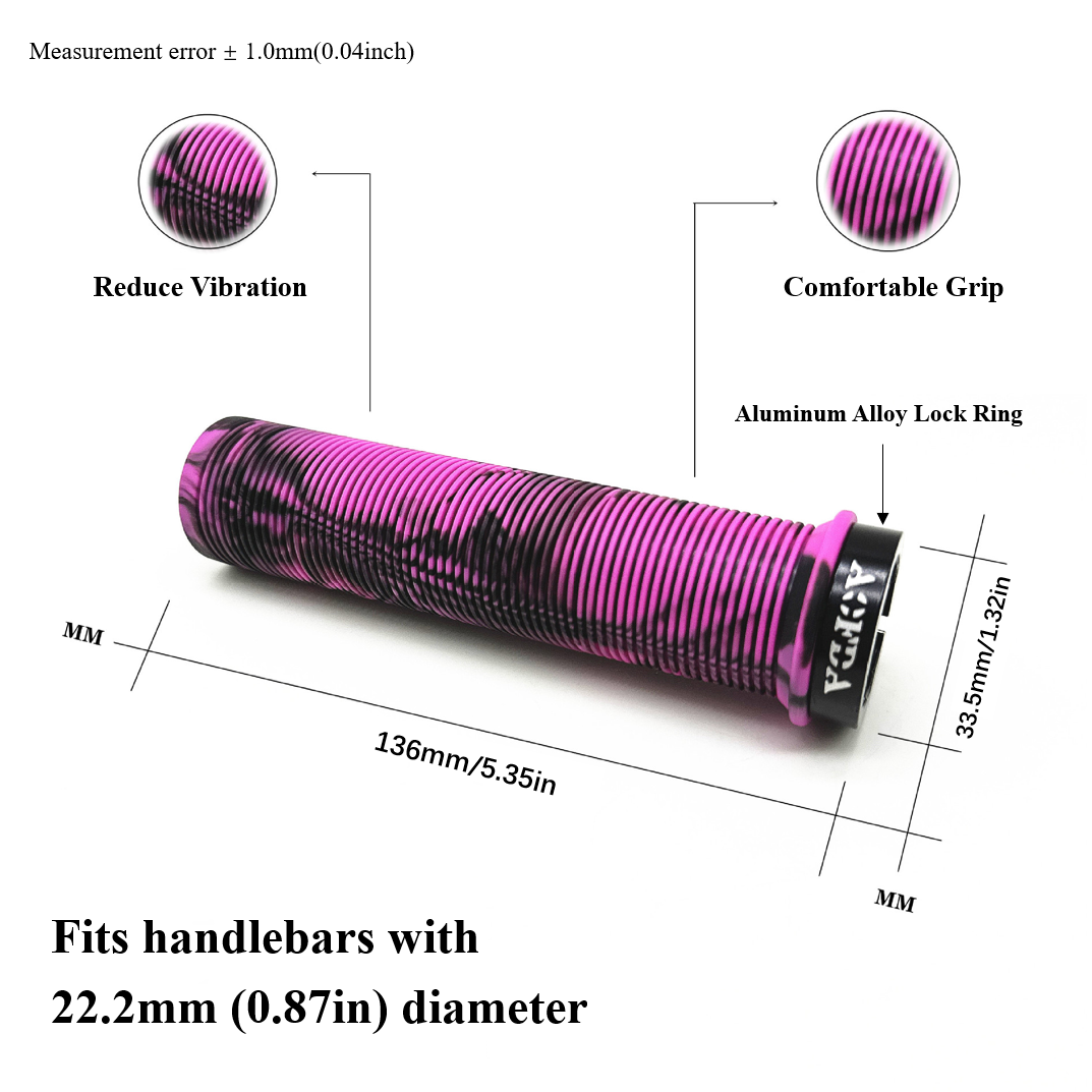1 paar 22,2 mm enkelzijdige lo - Mtb Grip Lock On recensie en prijs